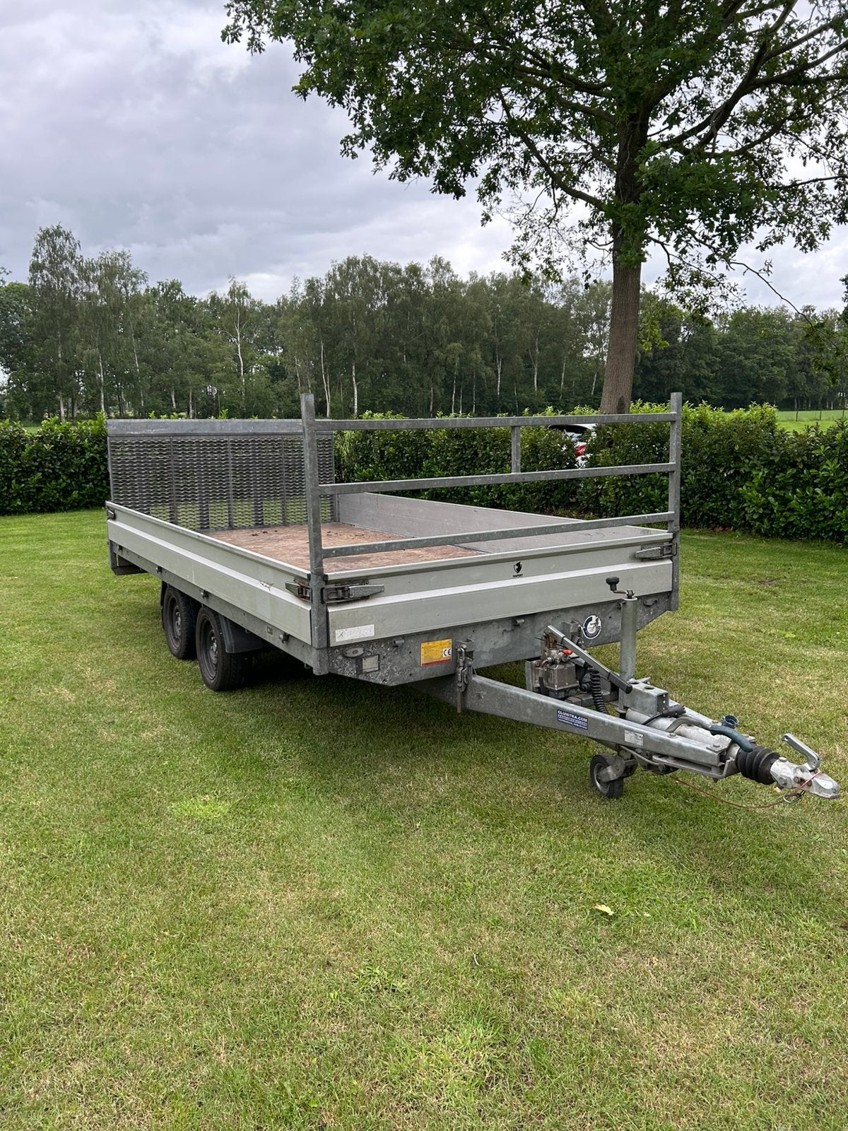 Hapert machinetransporter, Ophalen, Gebruikt
