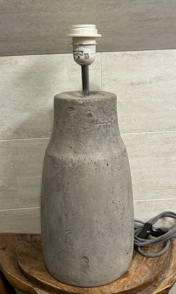 Lampvoet Light en Living Gera beton, Overige materialen, Ophalen of Verzenden, Zo goed als nieuw, Modern