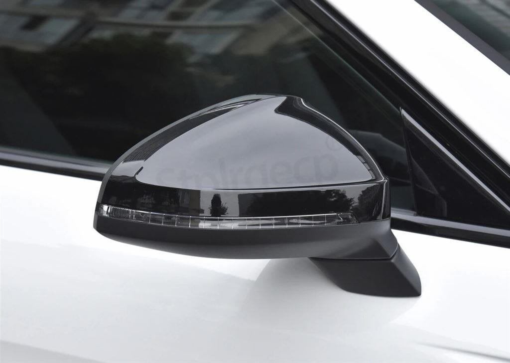 Spiegel Spiegelkap Glans Zwart Geschikt Voor Audi A4 A5 S4 S, Verzenden, Automotive Parts, A.parts@hotmail.nl, Trasmolenlaan 12 3447 GZ Woerden