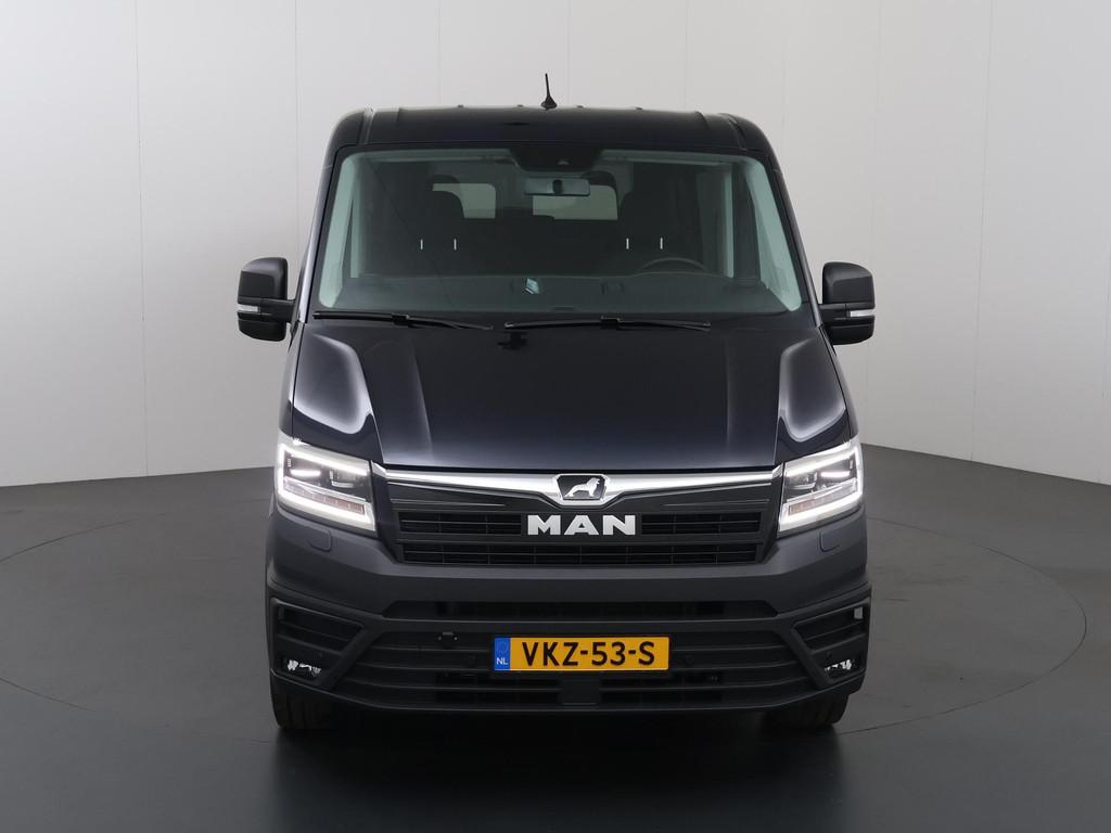 MAN TGE 35 | 2.0 TDI 177 PK AUT. | 4X4 | DUBBEL CABINE | LUC, Auto's, Automaat, 2443 kg, Stof, Gebruikt