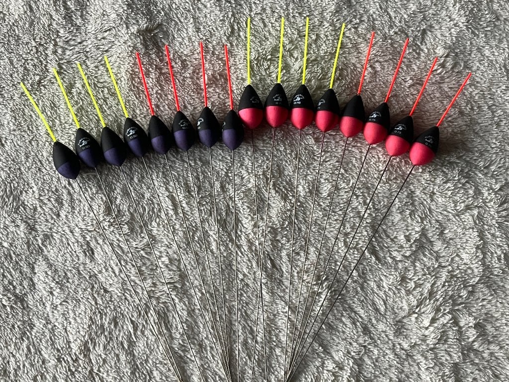adv 196 / NIEUW serie 16 dobbers TUBERTINI, Ophalen of Verzenden, Nieuw, Dobber of Lood