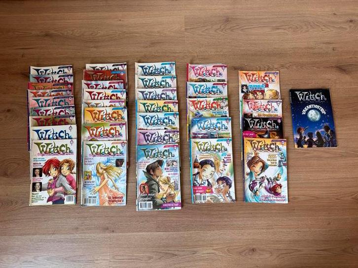 WITCH Magazines - inclusief gewilde vakantiespecial, Complete serie of reeks, Ophalen of Verzenden, Gelezen