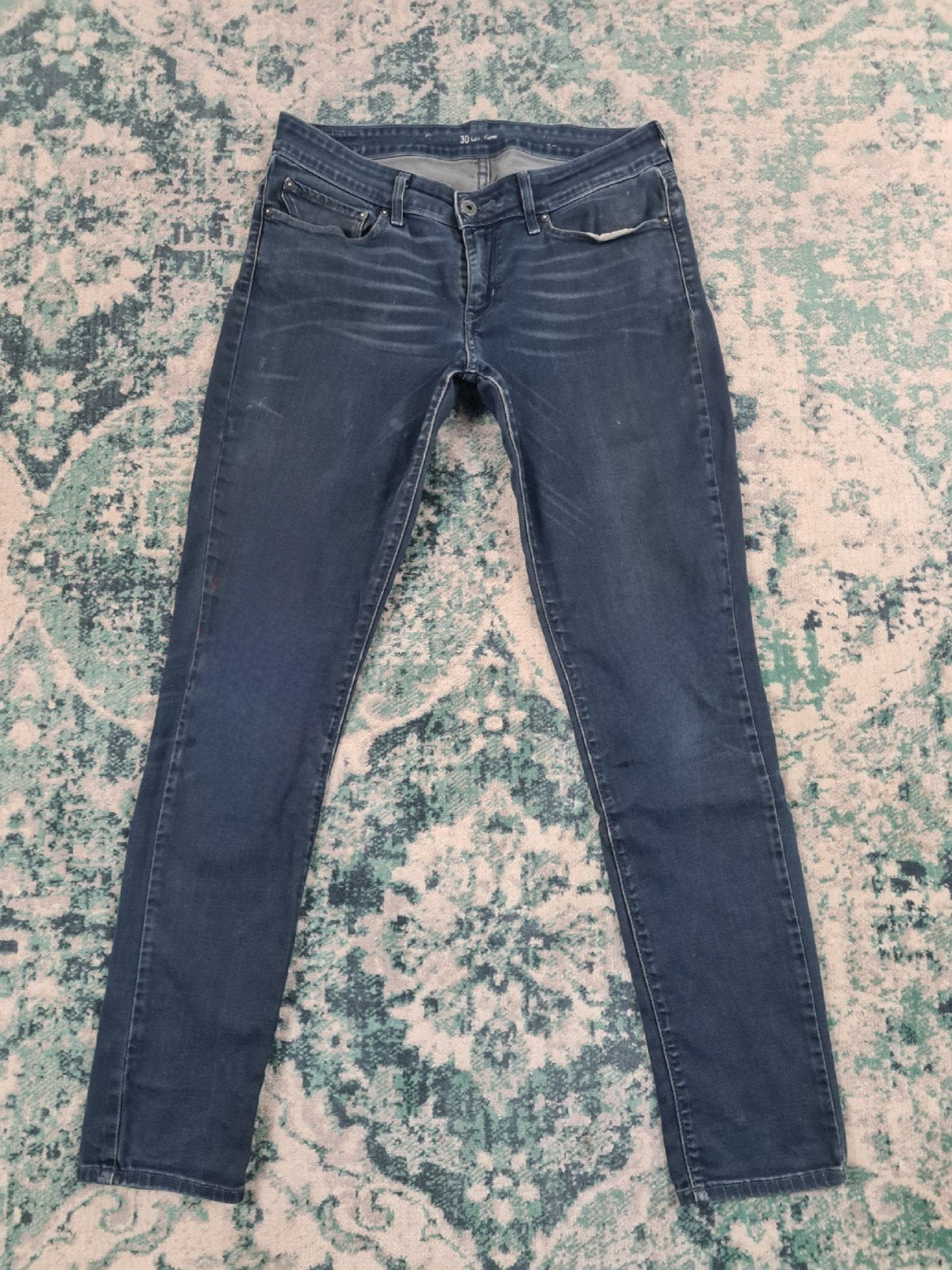 Levi's Denim curve skinny W30 L32 Dames Tulsi3032 Mid-rise, Blauw, Ophalen of Verzenden, Zo goed als nieuw, W30 - W32 (confectie 38/40)