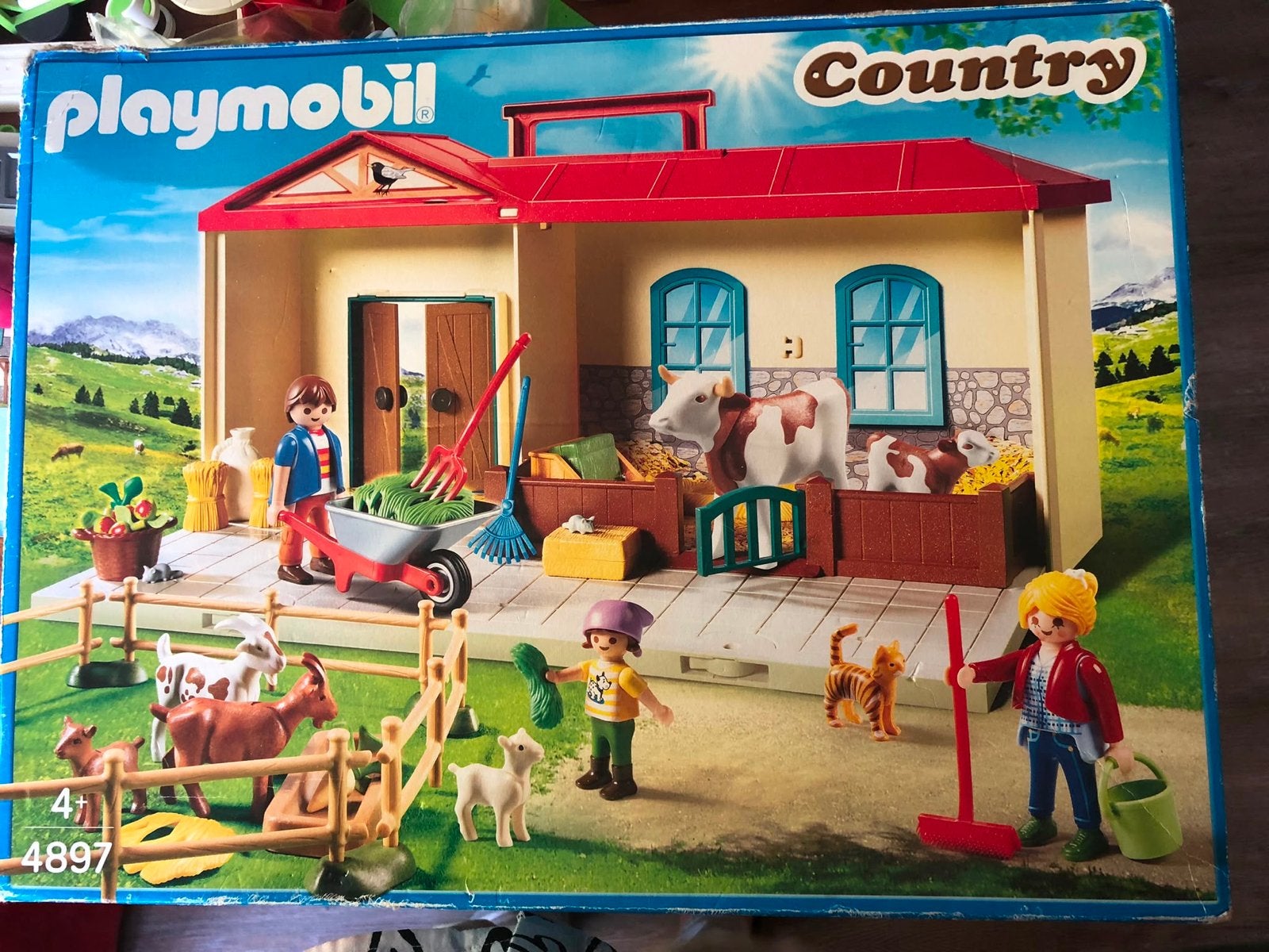 Playmobil Country Boerderij Set 4897 - Helemaal Compleet!, Ophalen, Gebouw, Complete set, Zo goed als nieuw
