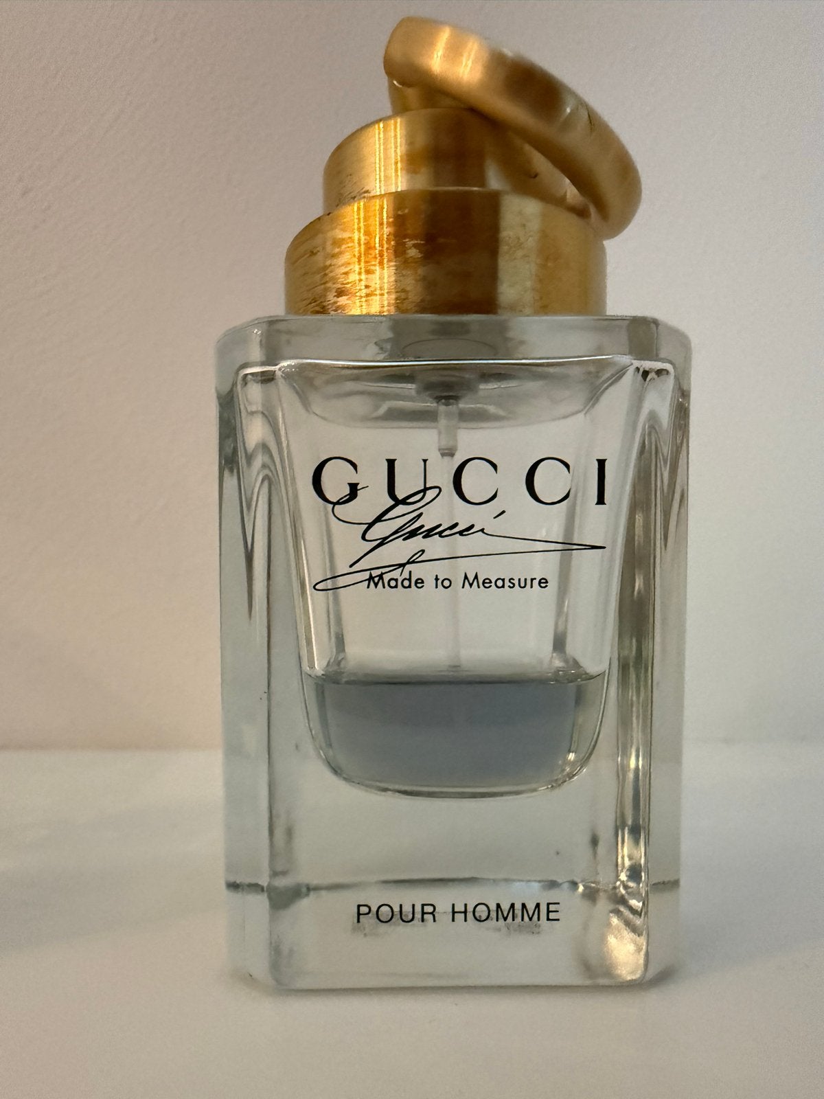 Gucci Made to Measure Pour Homme (50ml, 25% gevuld), Verzenden, Gebruikt