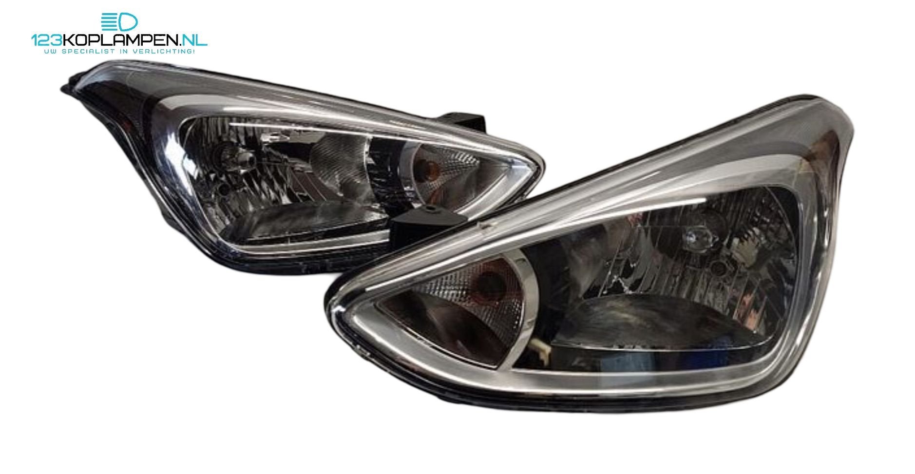 Hyundai i10 2 koplamp links rechts, Gebruikt, -, -, Ophalen of Verzenden
