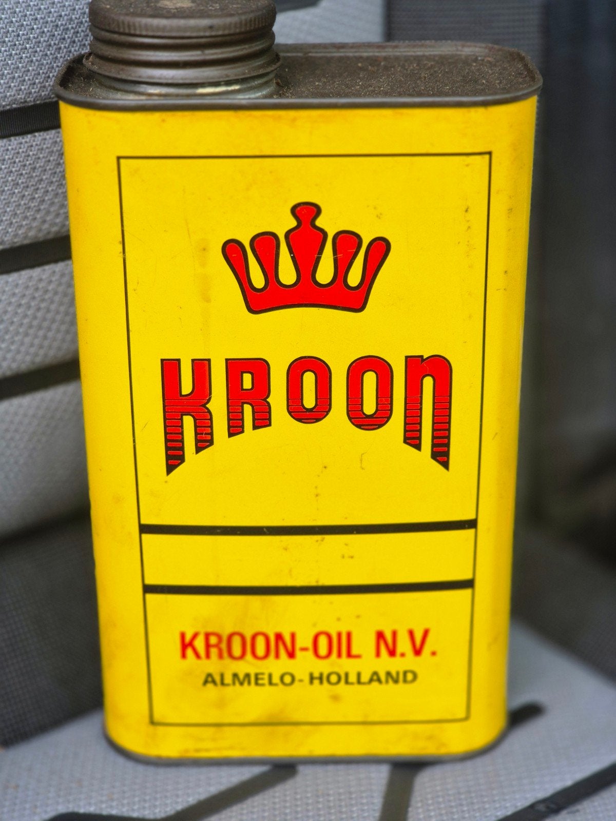 Kroon Oil Olie blik Almelo, Verzamelen, Ophalen of Verzenden, Overige