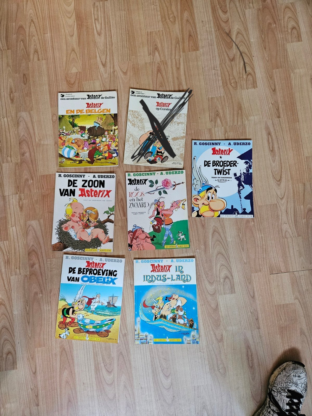 Asterix stripboeken collectie - 6 delen, Meerdere stripboeken, Ophalen of Verzenden, Gelezen