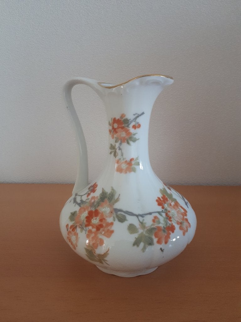 kannetje kan porselein Bavaria KPM Duitsland, Ophalen, Gebruikt, Klassiek, Wit