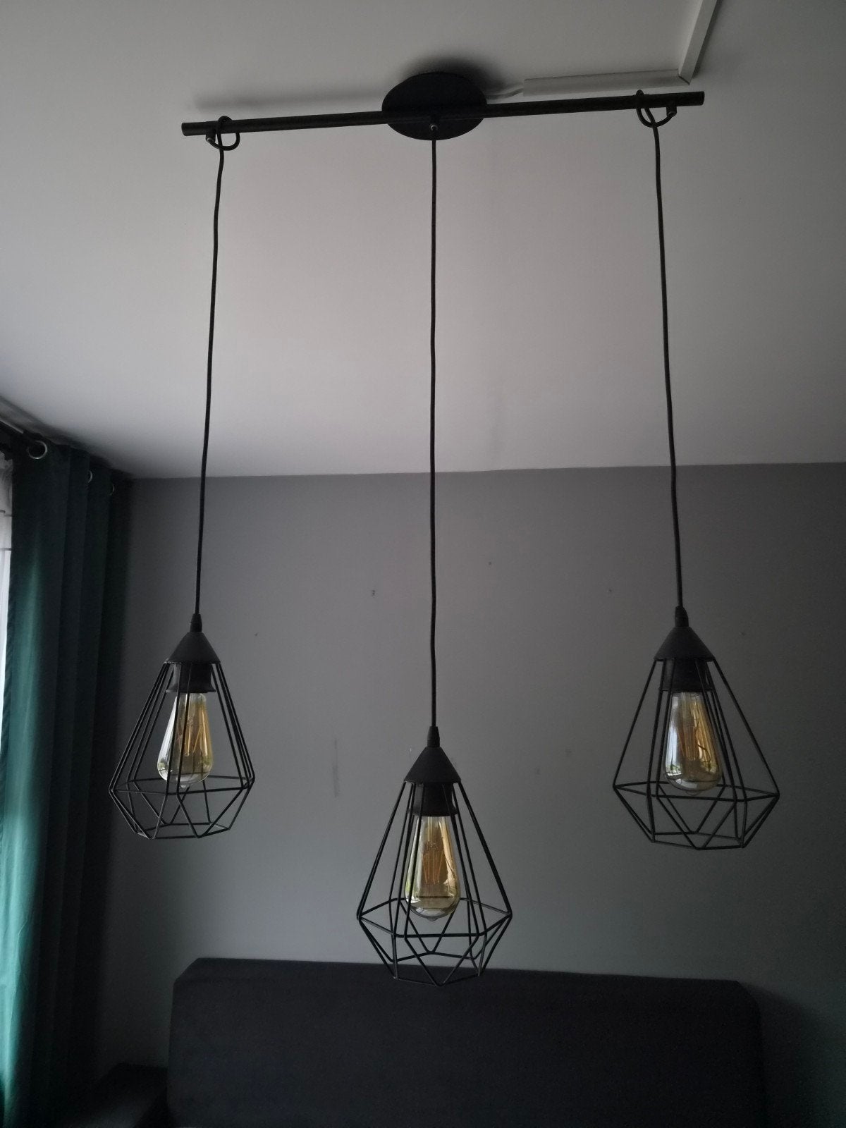 Hanglamp EGLO Tarbes, Ophalen, Gebruikt, E27 (groot), Industriële