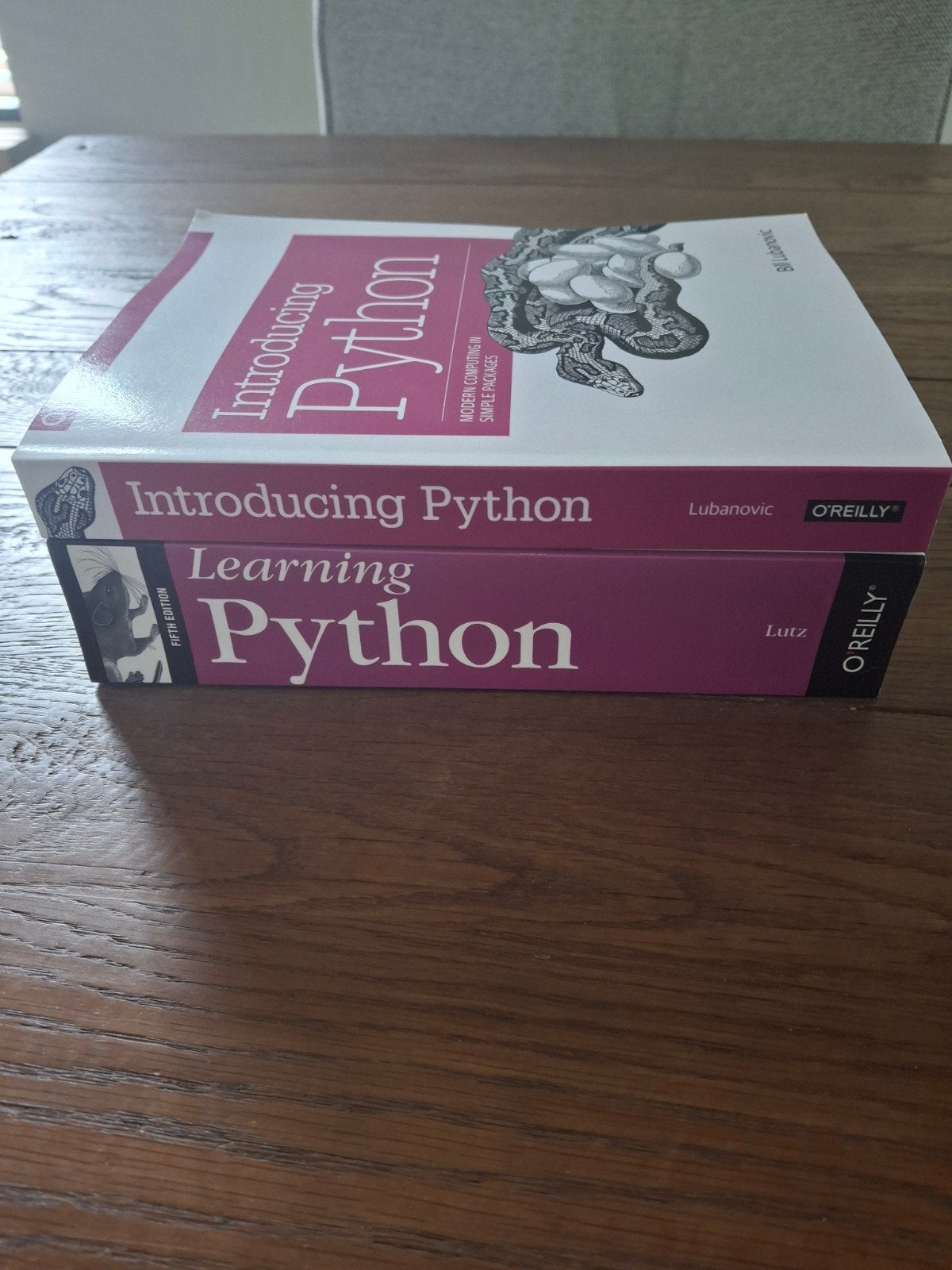 Engelstalige programmeerboeken - Python, Ophalen of Verzenden, Zo goed als nieuw, Programmeertaal of Theorie, Bill Lubanovic, Mark Lutz