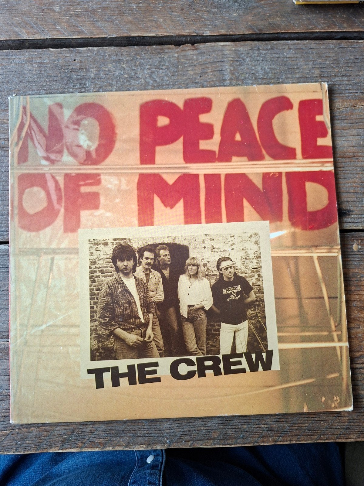 The Crew - No Peace of Mind (1982), Cd's en Dvd's, LP, Gebruikt, Pop, Ophalen of Verzenden