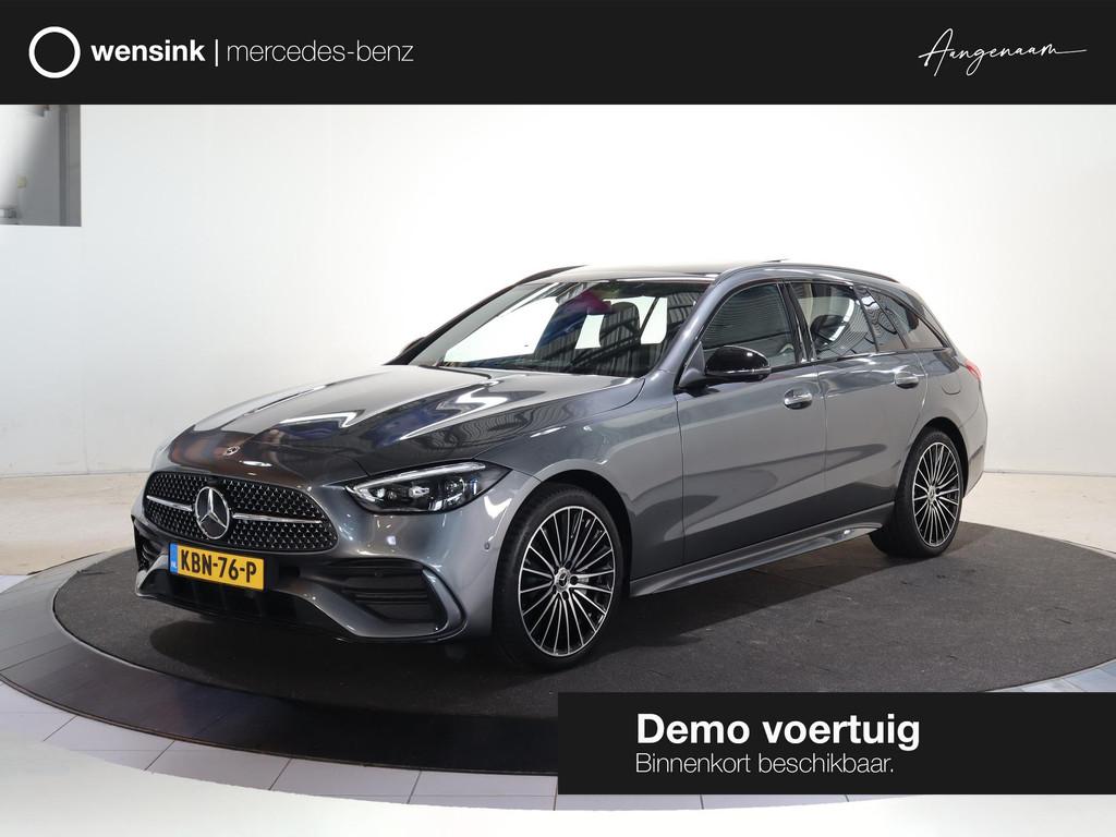 Mercedes-Benz C-Klasse 300e Business Solution AMG | Panorama, Auto's, Mercedes-Benz, Bedrijf, Te koop, C-Klasse, 360° camera, ABS