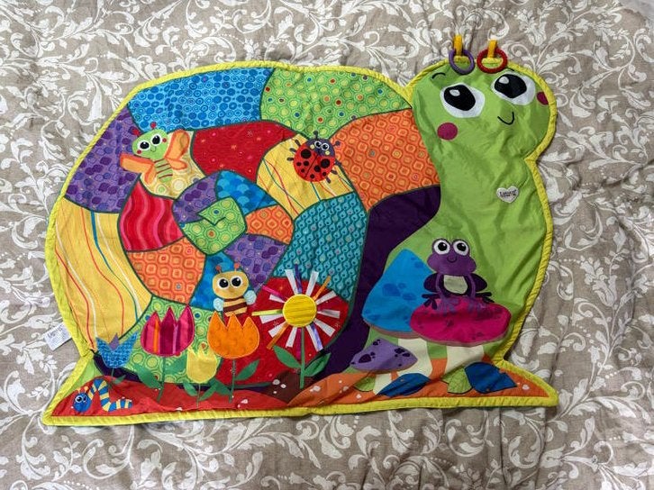 Lamaze Speelkleed met knispers en speeltjes, Kinderen en Baby's, Ophalen of Verzenden, Zo goed als nieuw