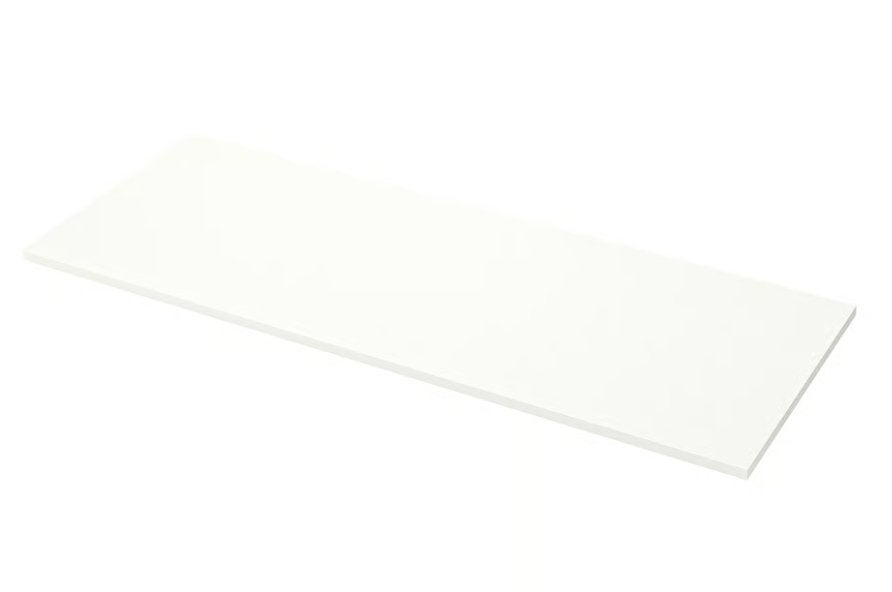IKEA JÄRSTORP Werkblad - Wit/laminaat, Ophalen, Wit, 150 tot 200 cm, Zo goed als nieuw