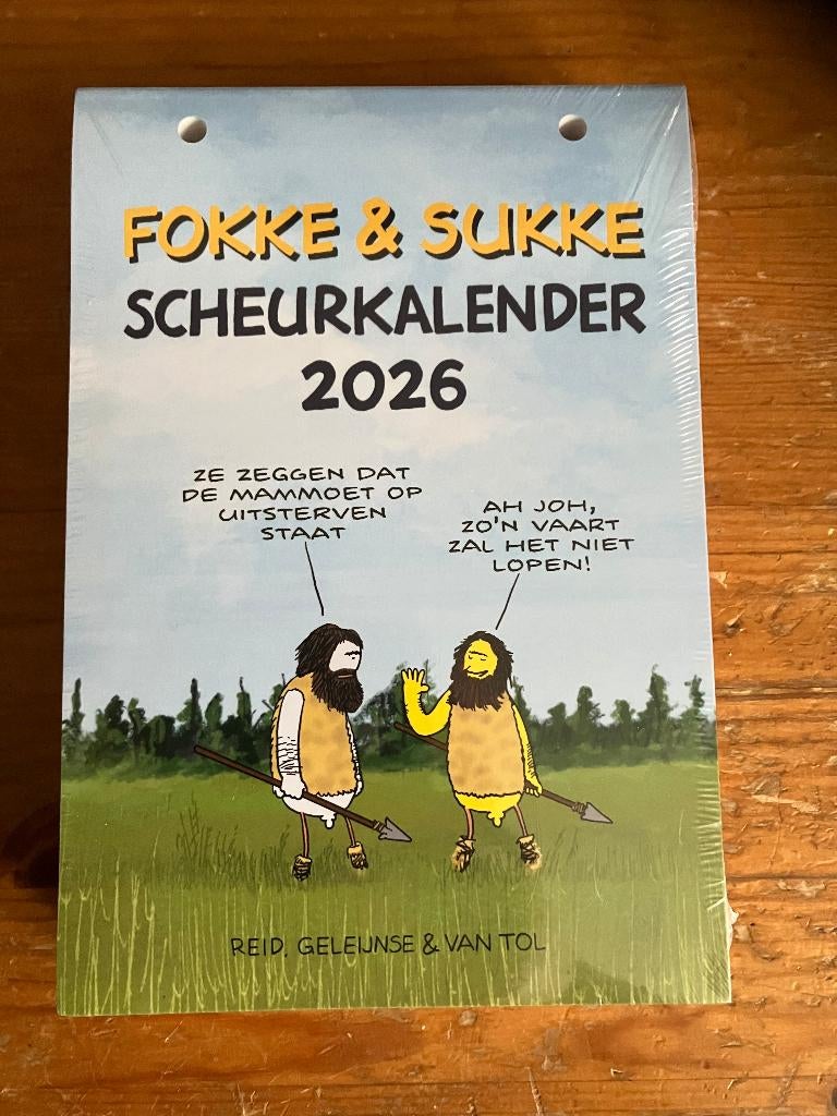 Fokke en Sukke scheurkalender 2026 nieuw, Ophalen of Verzenden, Dagkalender, Nieuw