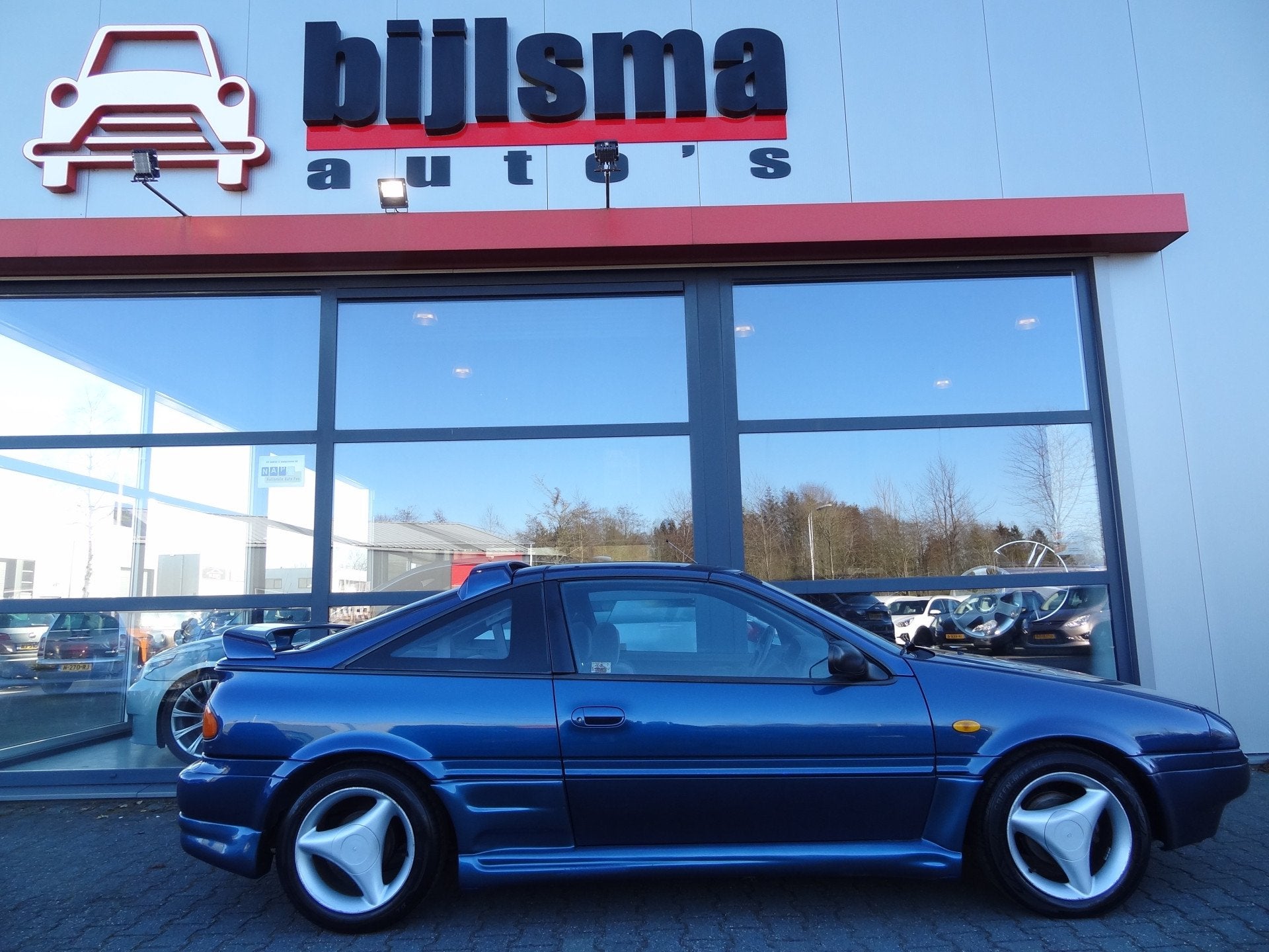 Nissan 100NX 1.6 | NL-AUTO | LMV | TARGA-DAK | AIRCO | GTI S, Auto's, Voorwielaandrijving, Metallic lak, Cabriolet, Bedrijf