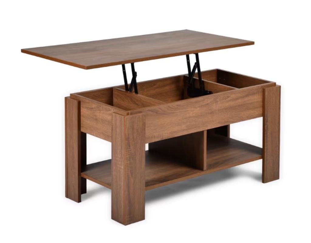 Nieuwe salontafel met opbergruimte - nog in doos! Retour, Huis en Inrichting, Tafels | Salontafels, Nieuw, Minder dan 50 cm, Rechthoekig
