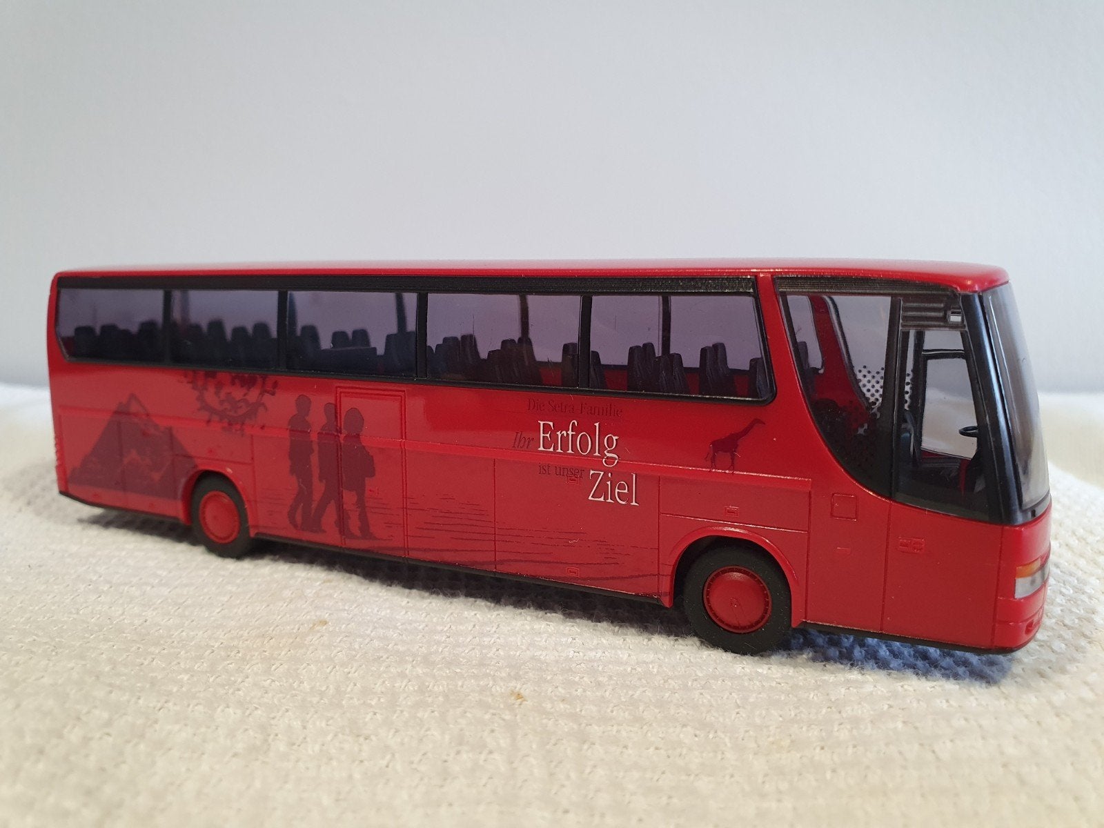 Rietze Setra S315HDH Erfolg Ziel bus 1:87, Ophalen of Verzenden, Gebruikt, Bus of Vrachtwagen, Rietze