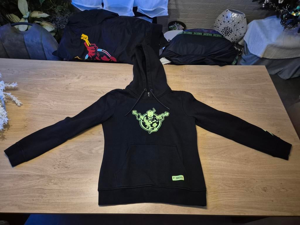 Thunderdome hoodie L high voltage (2020), Thunderdome, Zwart, Maat 42/44 (L), Ophalen of Verzenden