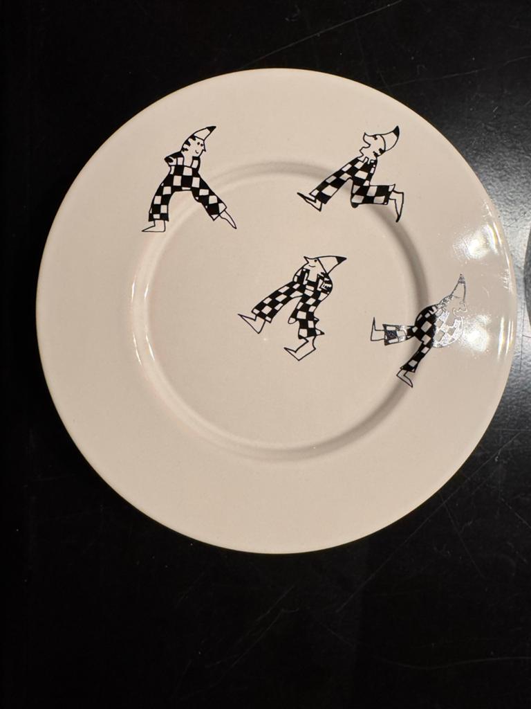 Birgit Stigter Gebaksbordjes - Set van 7, Antiek en Kunst, Antiek | Servies compleet, Ophalen of Verzenden