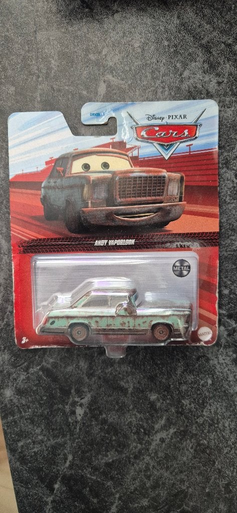 Disney Pixar Cars Andy Vaporlock, Kinderen en Baby's, Speelgoed | Speelgoedvoertuigen, Ophalen of Verzenden, Nieuw