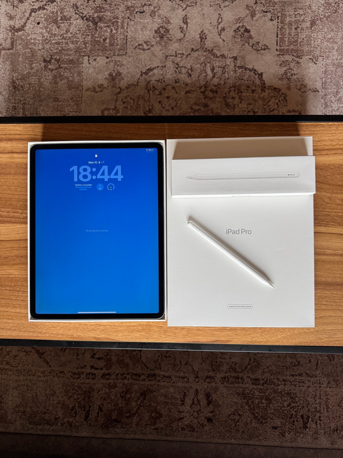 Apple iPad Pro 12.9 2020 128GB WiFi + Apple Pencil 2 + box, Computers en Software, Apple iPads, Ophalen, 13 inch of meer, Zo goed als nieuw