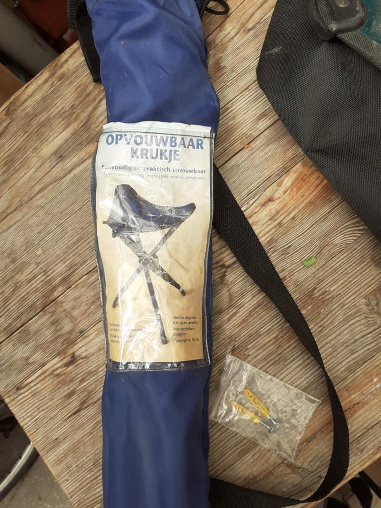 Opvouwbaar kampeer krukje visstoel wandelstoel, Ophalen