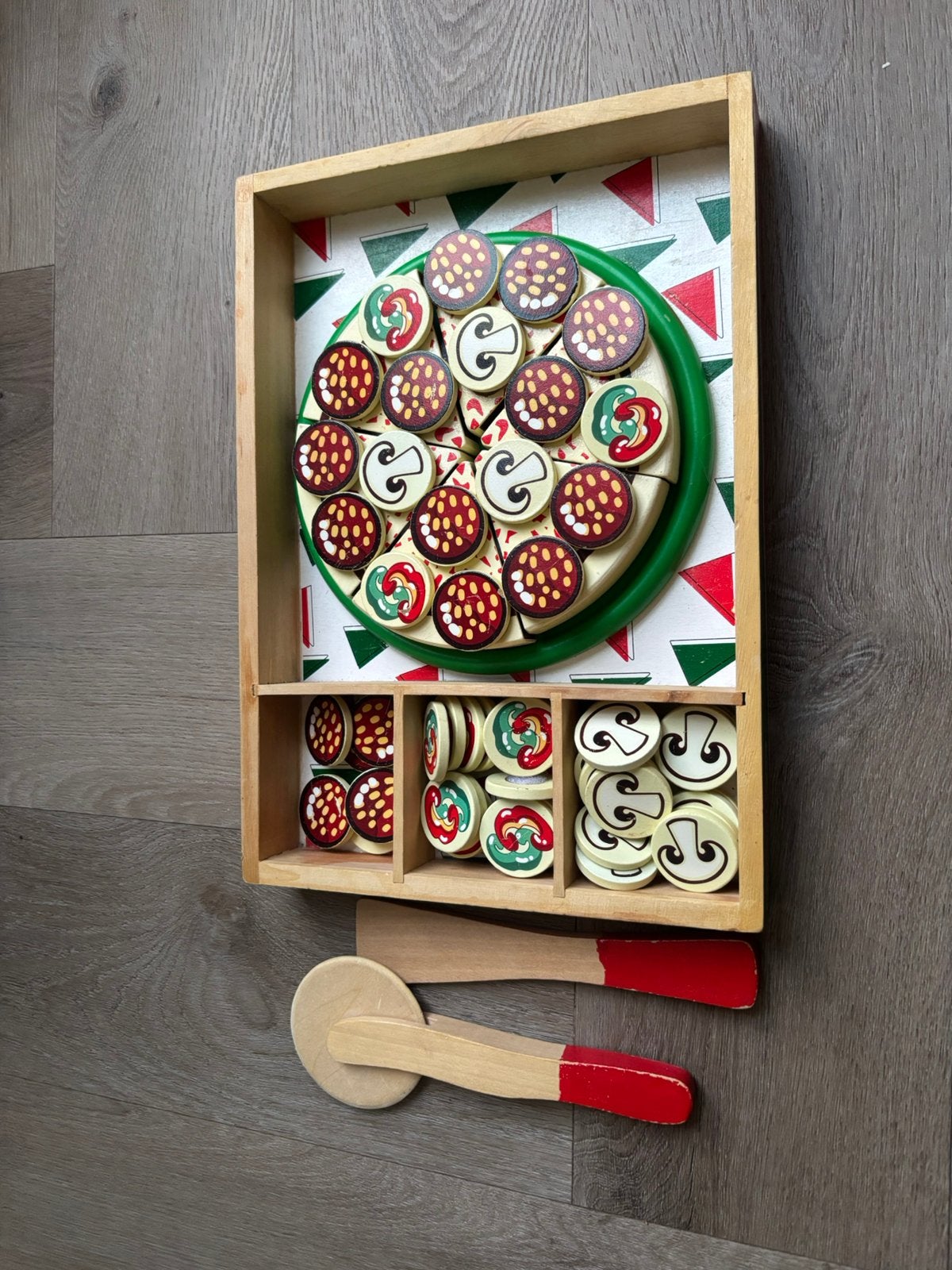 Melissa & Doug Pizzaset, Ophalen of Verzenden, Gebruikt, Overige typen