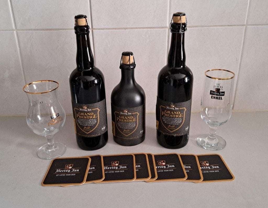 Hertog Jan Grand Prestige, 2018, 2019 ,2020, Verzamelen, Biermerken, Ophalen, Nieuw, Flesje(s), Hertog Jan