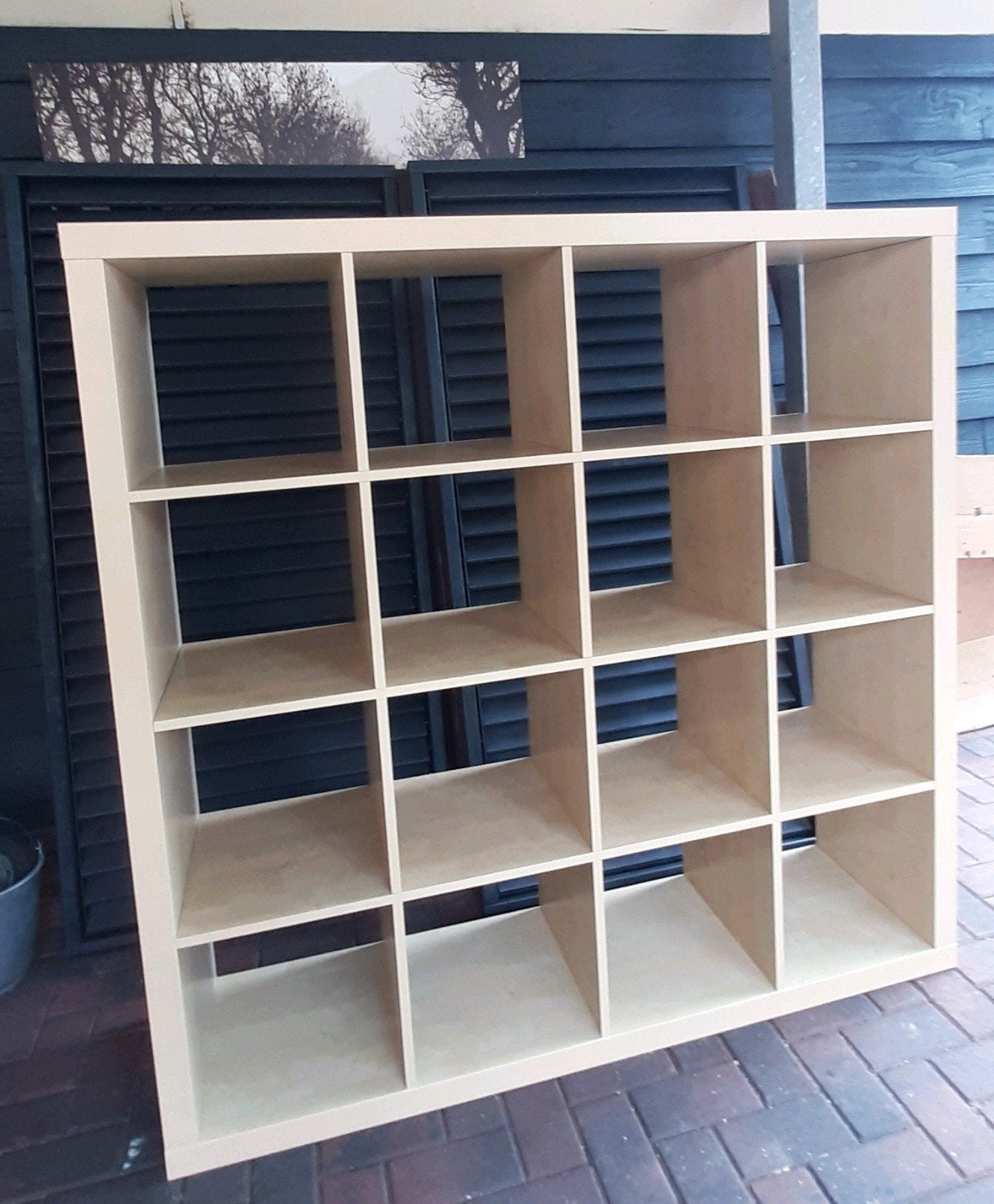Ikea kallax Vakkenkast essenkleur 4x4, Ophalen
