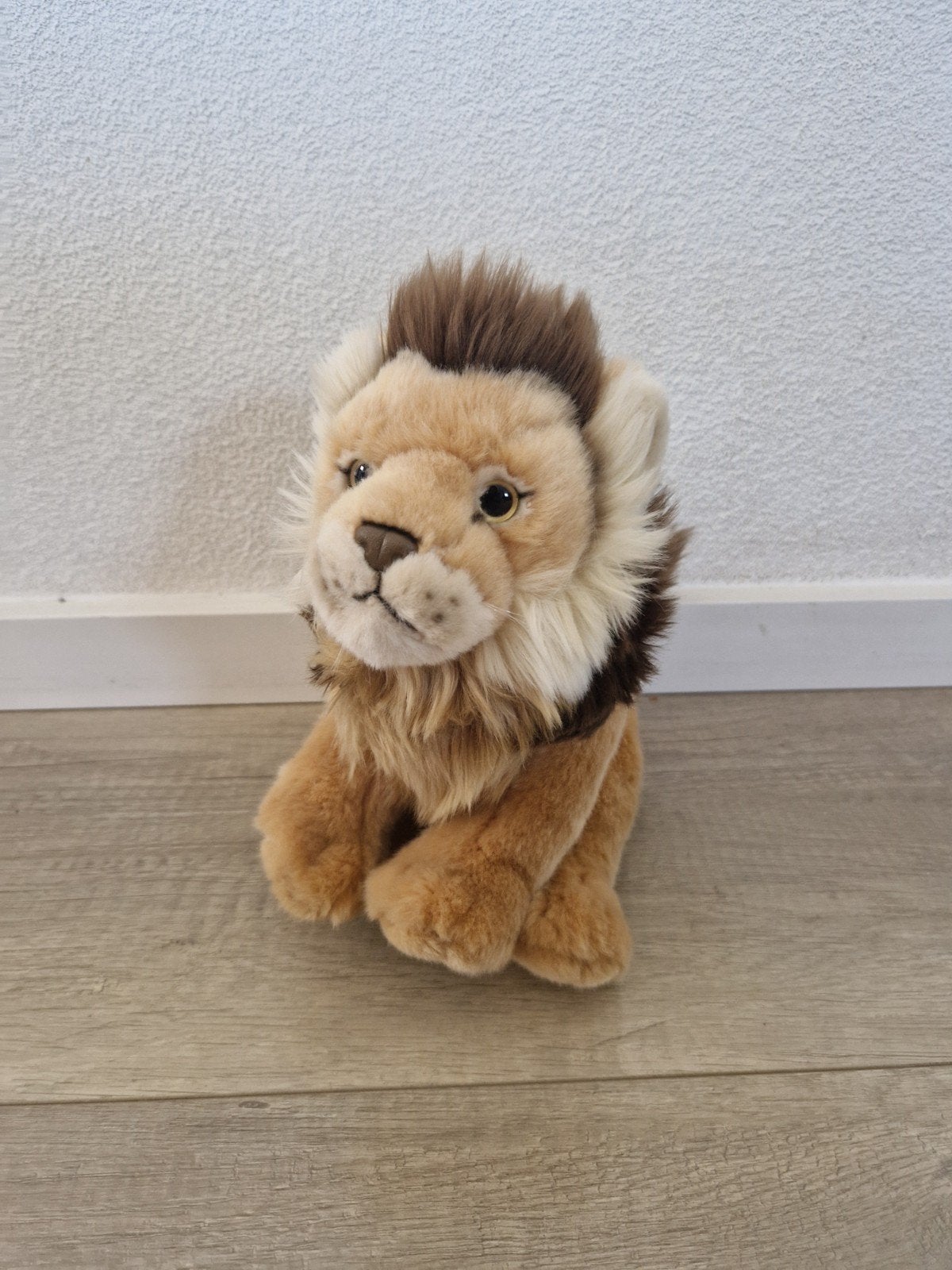 wwf wnf leeuw knuffel plush pluche, Ophalen of Verzenden, Zo goed als nieuw, Overige typen