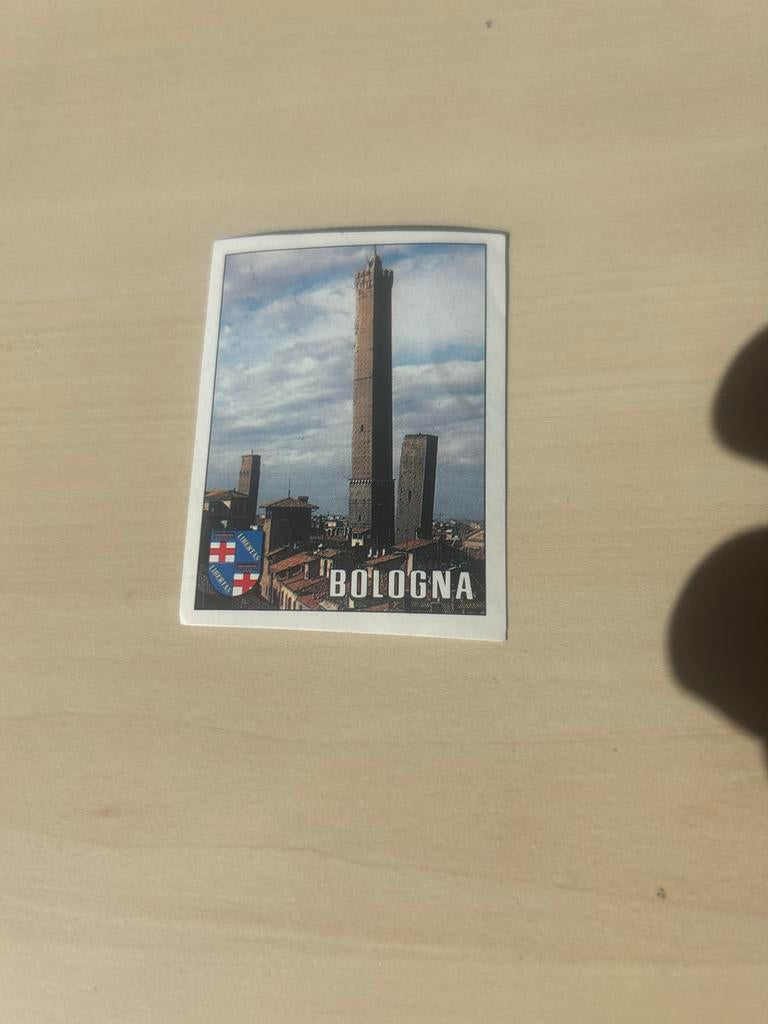 Panini Italia '90 Sticker Bologna - Zeldzaam verzamelobject, Ophalen of Verzenden, Zo goed als nieuw, Sport