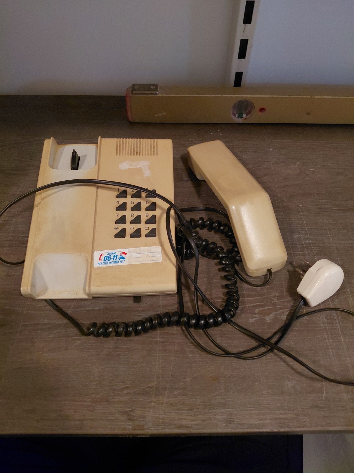 Vintage PTT druktoetstelefoon (jaren '80), Ophalen of Verzenden, Gebruikt