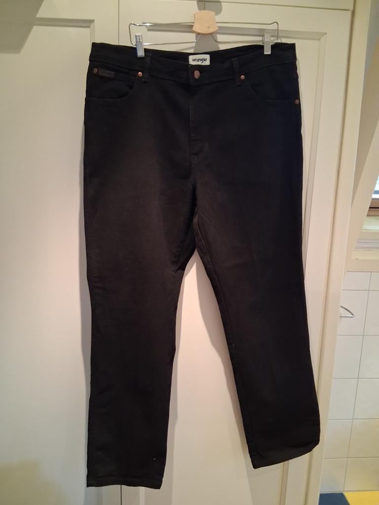 Wrangler Texas jeans zwart maat W 40 L 32, Ophalen of Verzenden, Zo goed als nieuw, Overige maten, Zwart