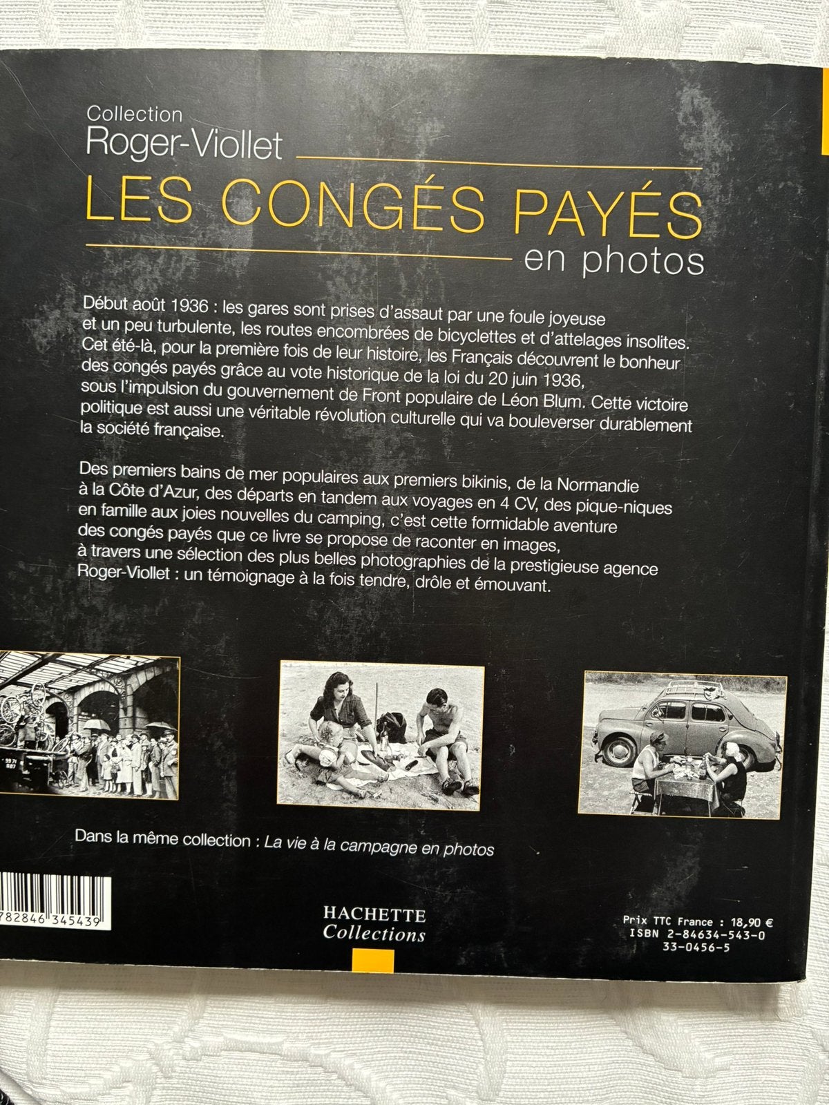 LES CONGÉS PAYÉS EN PHOTO, Ophalen of Verzenden, Gelezen, Overige onderwerpen