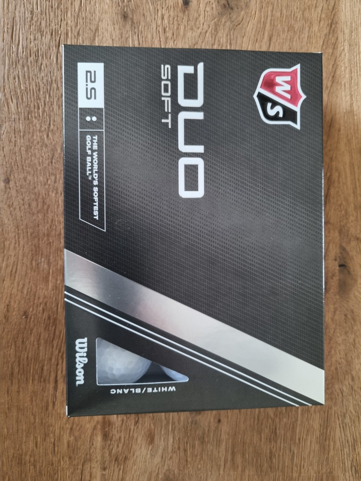Nieuwe Wilson Duo Soft Golfballen, Ophalen of Verzenden, Nieuw, Bal(len), Overige merken