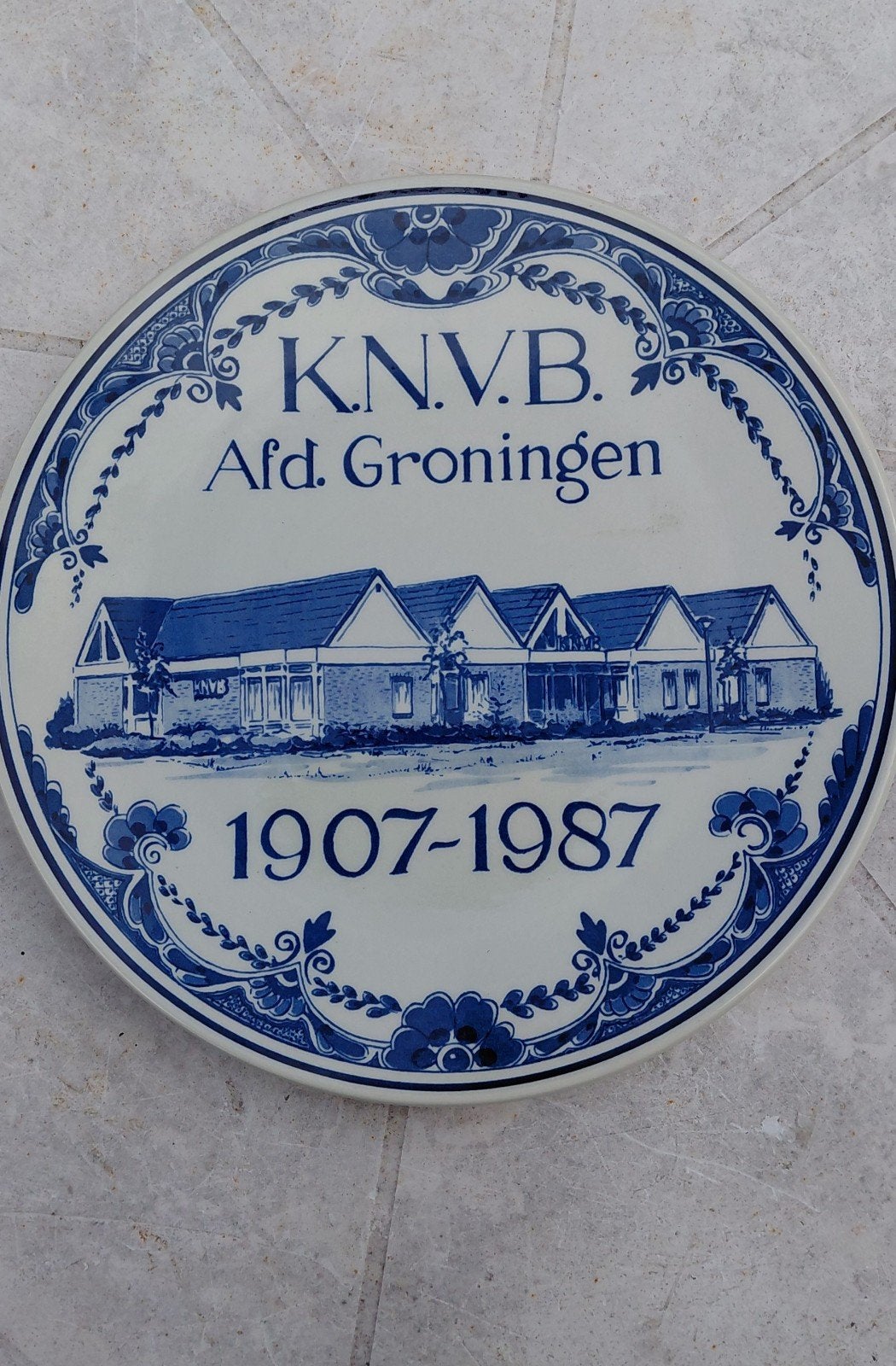 KNVB Afdeling Groningen Gedenkbord, Ophalen of Verzenden