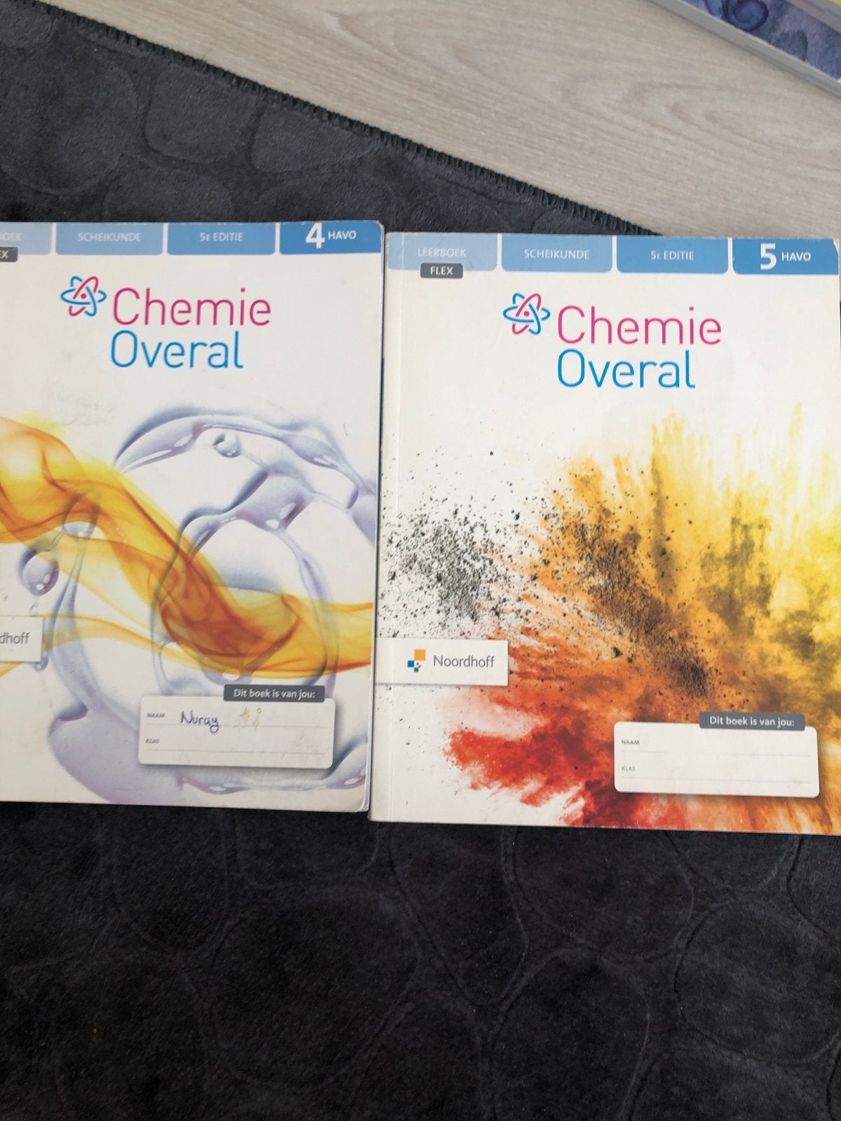 Chemie Overal 4 & 5 HAVO 5e editie Noordhoff, Ophalen of Verzenden, Gelezen, HAVO, Scheikunde