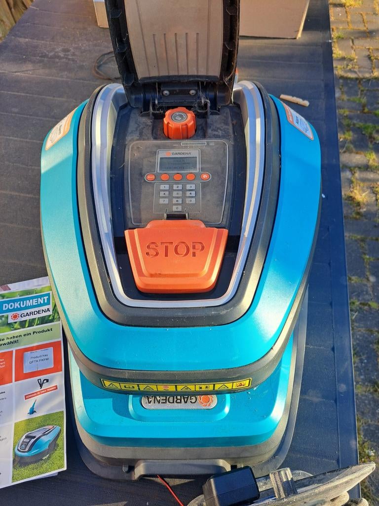 Gardena R40Li Robotmaaier - Gebruikt, Goede Staat, Tuin en Terras, Robotmaaiers, Ophalen, Gebruikt, Minder dan 20 cm, Gardena