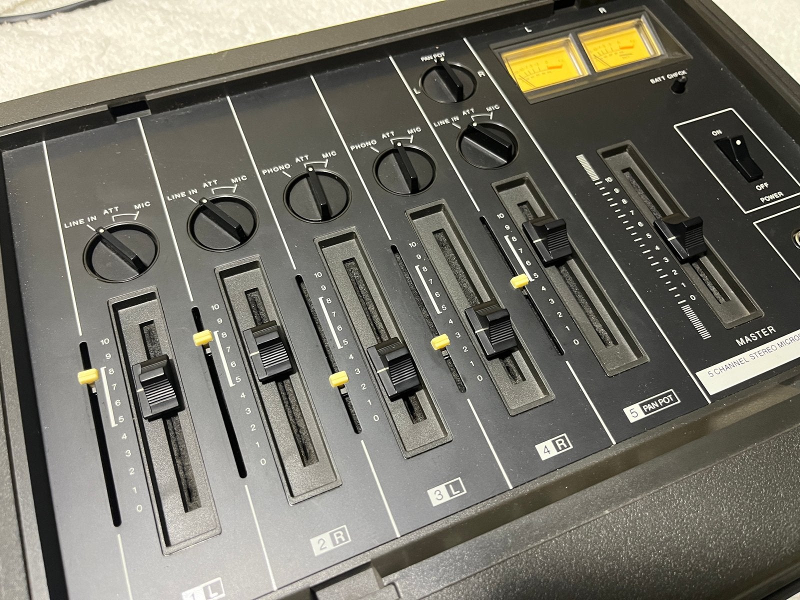 Sony MX-510 5-kanaals stereomixer - Vintage audio, Ophalen of Verzenden, Gebruikt