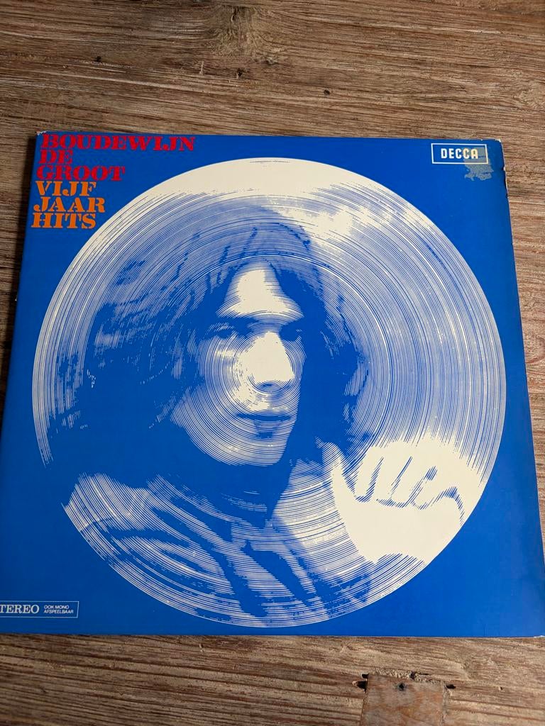 Boudewijn de Groot - Vijf Jaar Hits LP (Decca, 1970), Cd's en Dvd's, Vinyl | Nederlandstalig, Gebruikt, Ophalen of Verzenden, 1970 - 1979