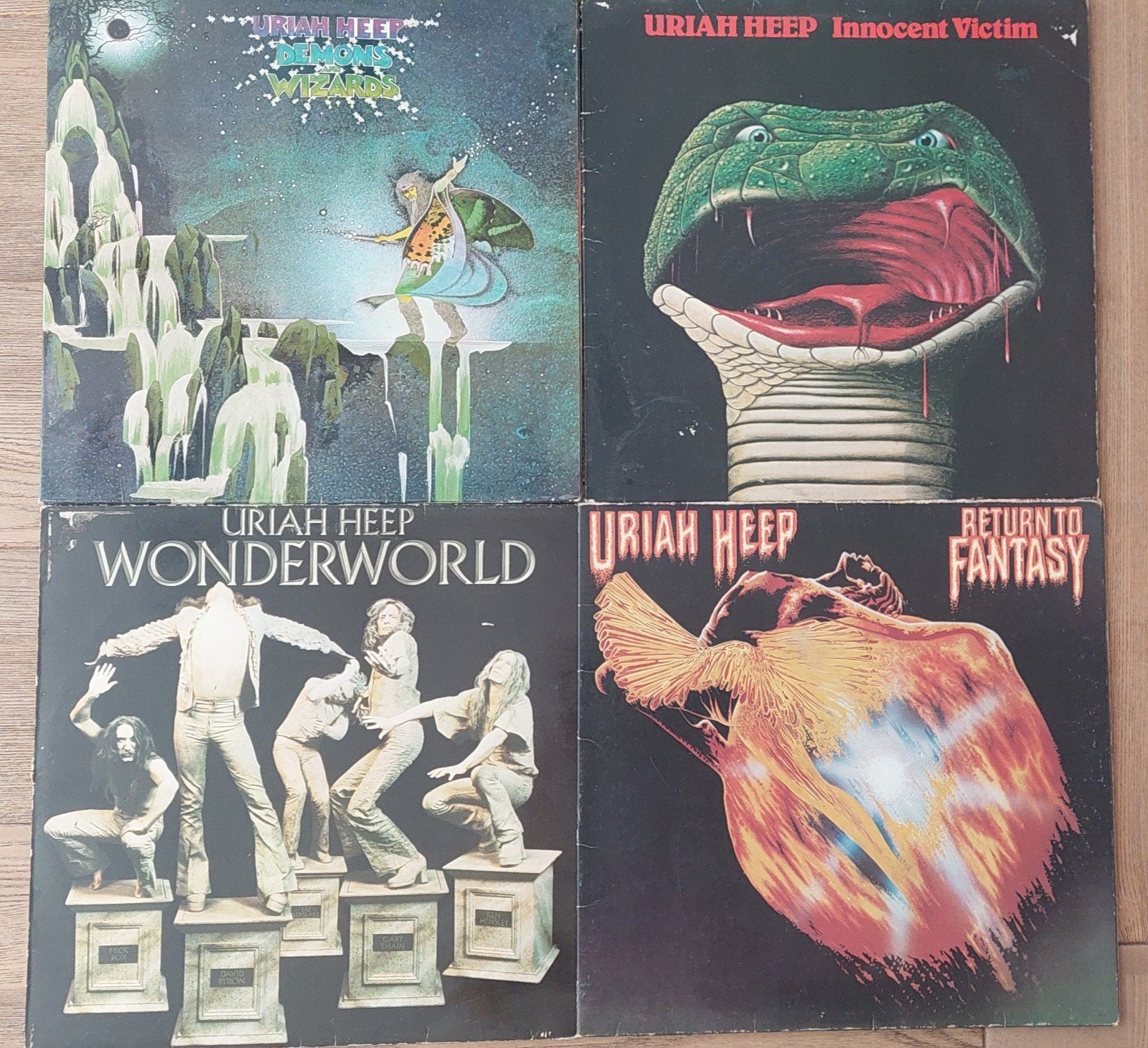 Uriah Heep Vinyls LP's, Ophalen of Verzenden, Zo goed als nieuw, Overige formaten, Poprock