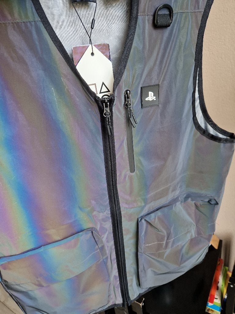 Snipes Playstation 21 Savage bodywarmer.Vest.Nieuw. Maat S., Kleding | Heren, Ophalen, Snipes Playstation, Nieuw, Grijs