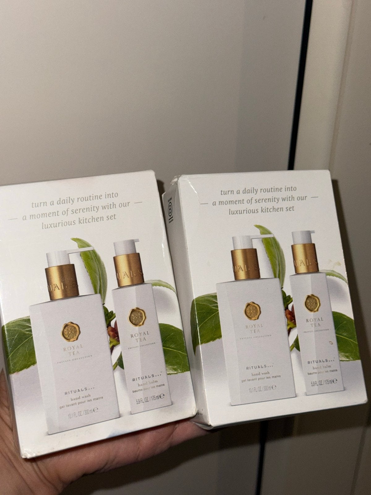 Rituals Royal Tea keuken setje Hand Wash & Hand Balm Set, Overige typen, Kunststof, Nieuw, Ophalen of Verzenden