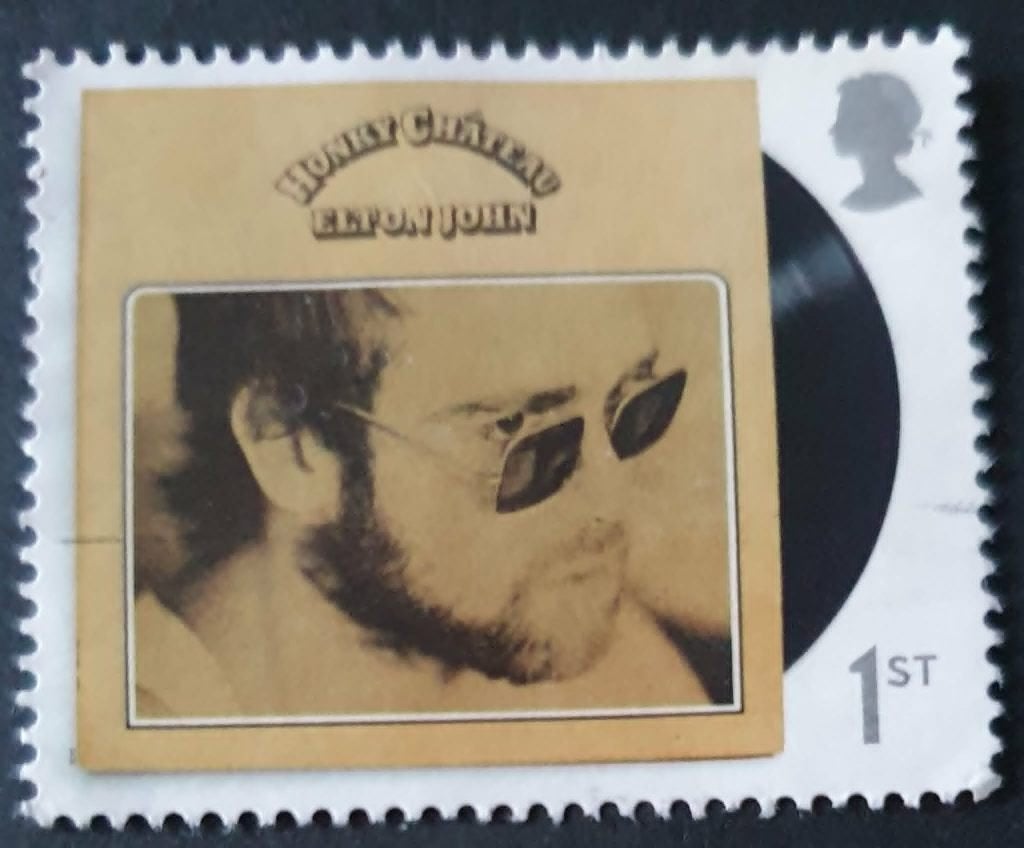 237-26 Engeland / Elton John - Honky Chateau, Verzenden, Gestempeld