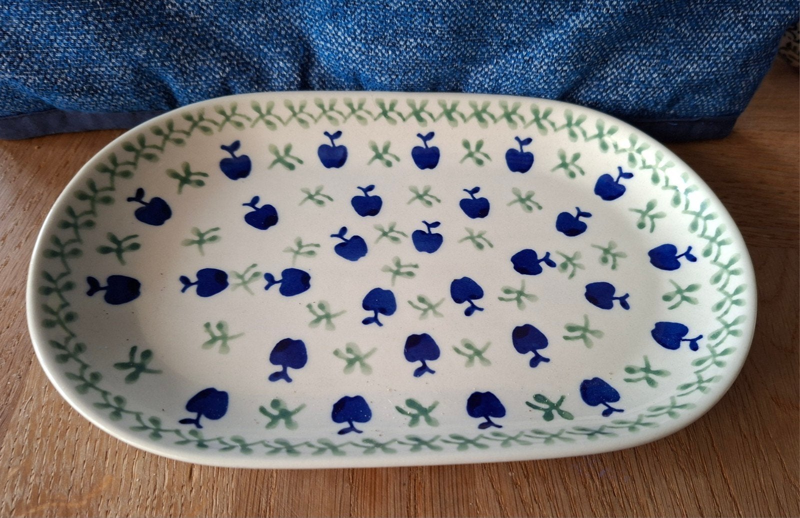 Bunzlau Manufactura Unikat serveerschaal 23,5 cm, ., Keramiek, Ophalen of Verzenden, .