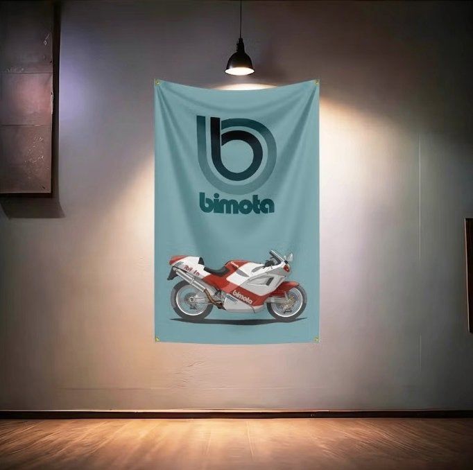Grote vlaggen Bimota (150x90cm), Ophalen of Verzenden, Nieuw