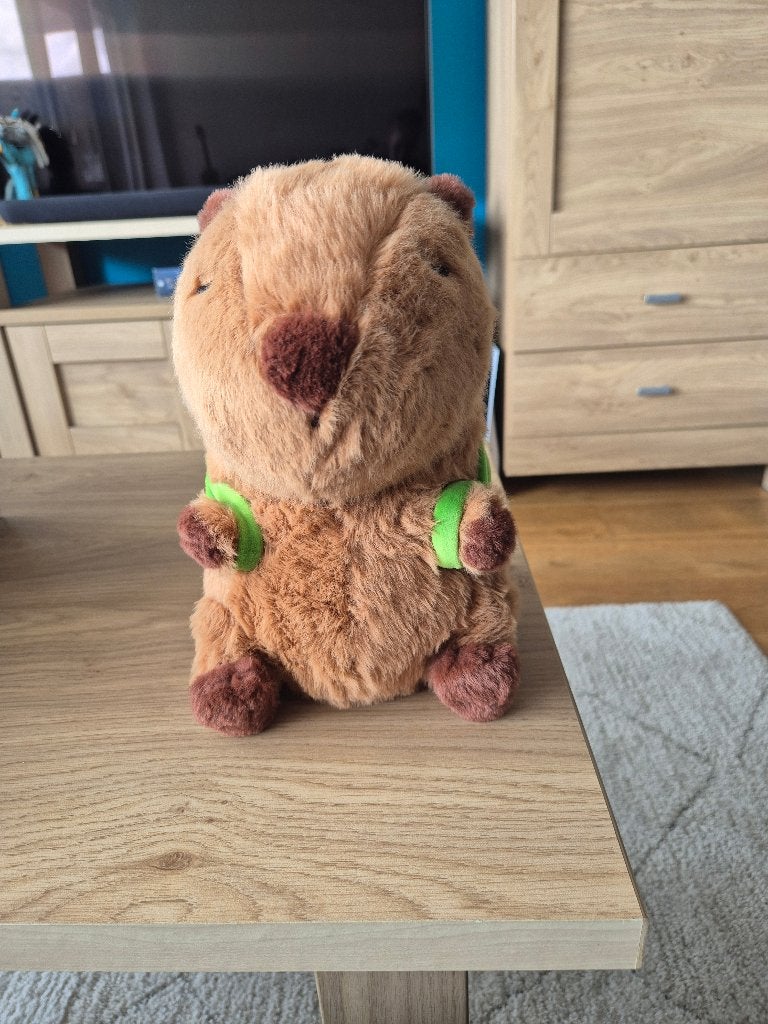 Miniso Capybara knuffel met alligator rugzak, Overige merken, Overige karakters, Overige typen, Nieuw