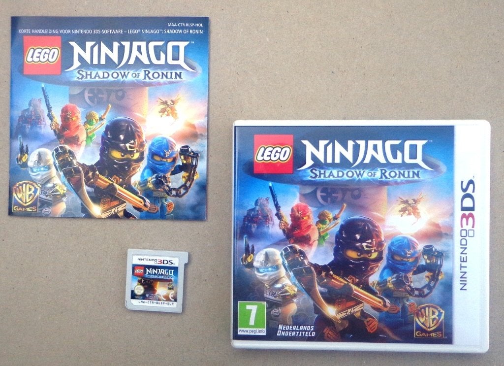 LEGO Ninjago Shadow of Ronin voor de Nintendo 3DS, Avontuur en Actie, 1 speler, Ophalen of Verzenden, Zo goed als nieuw